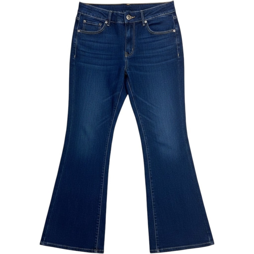 Copper Flash Jeans Womens 20W Plus Dark Wash Bootcut Stretch Denim